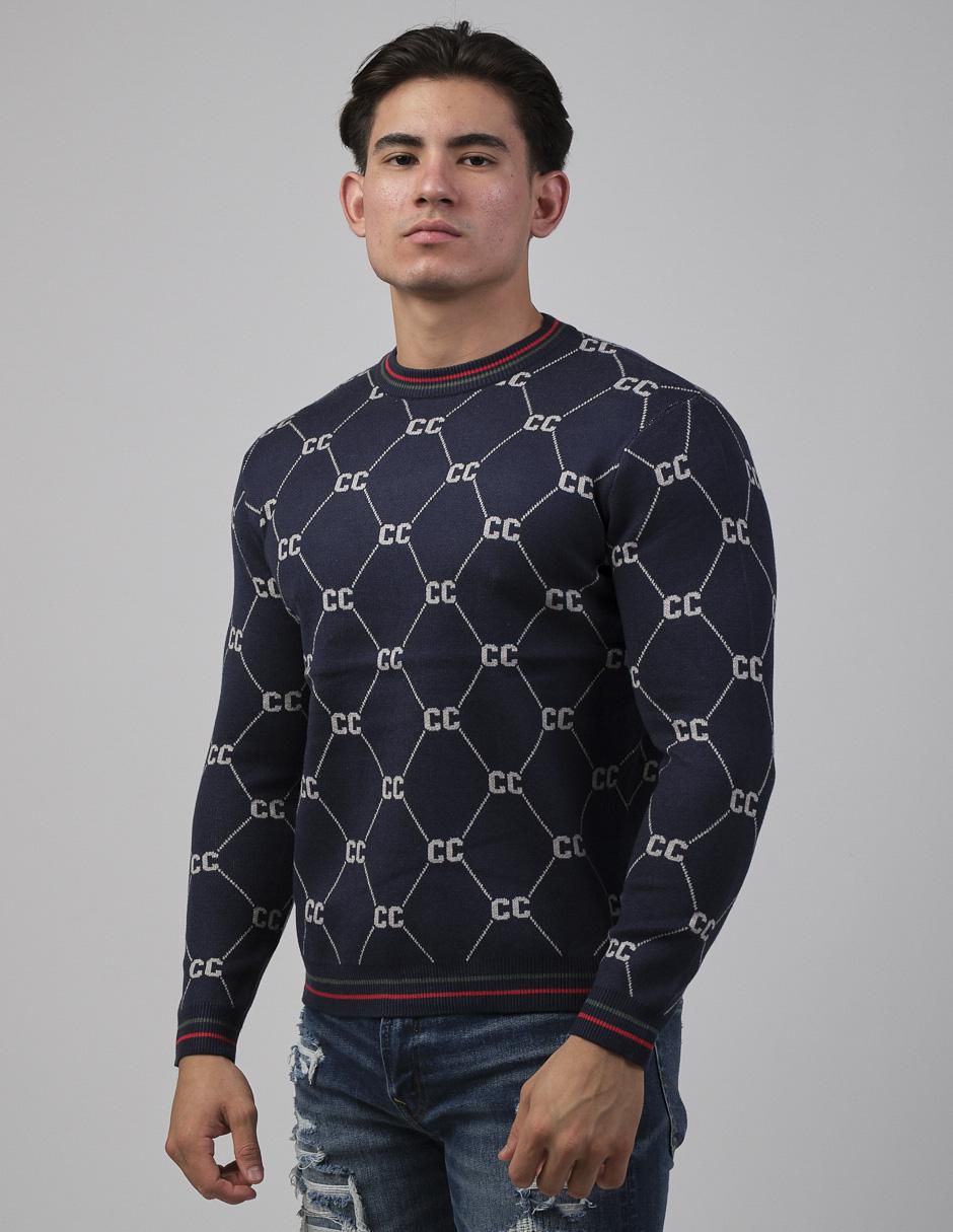 Suéter cuello redondo para hombre Suéter cuello redondo para hombre