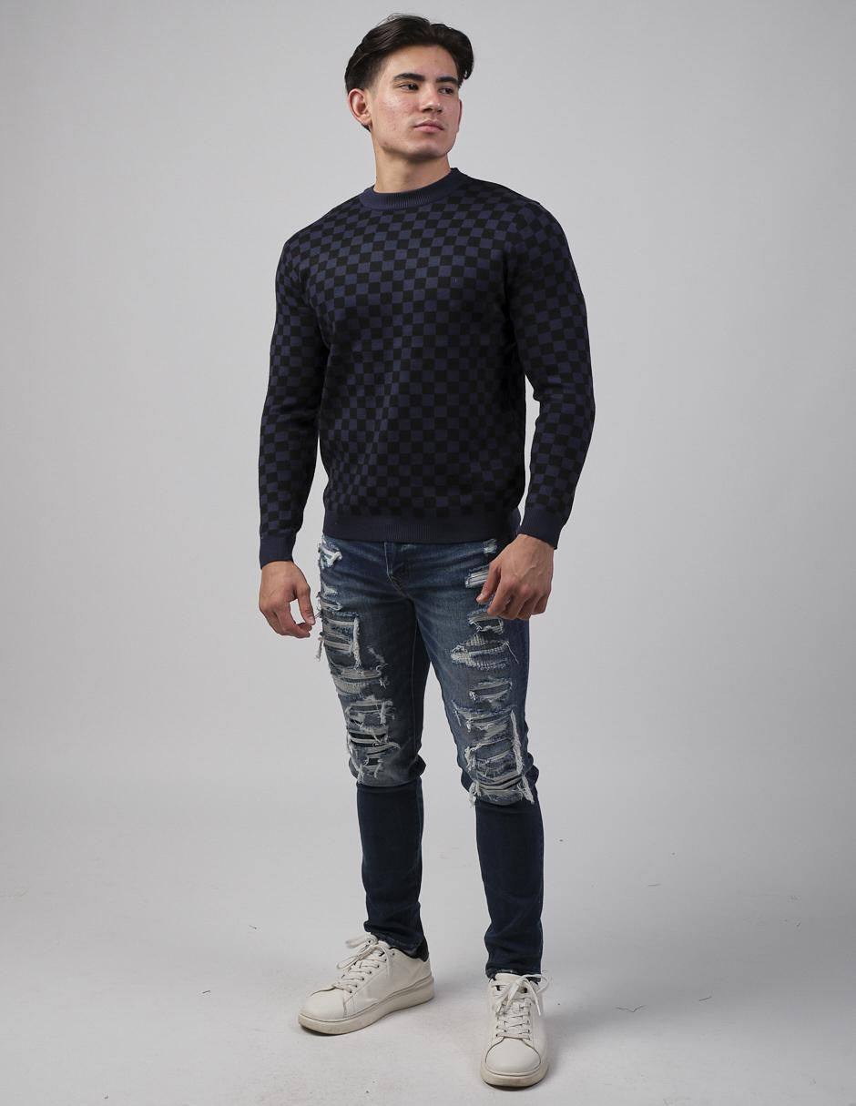 Suéter cuello redondo para hombre 3