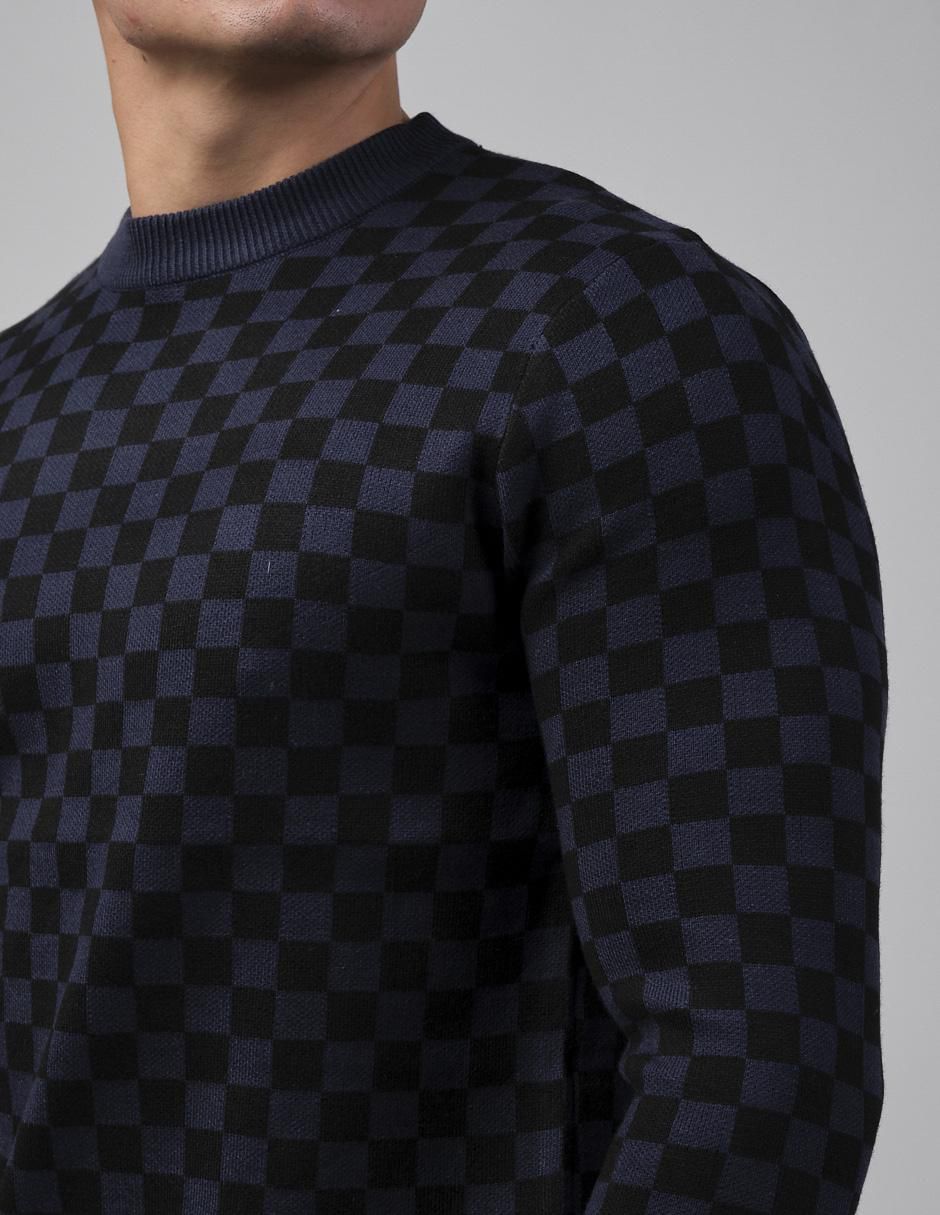 Suéter cuello redondo para hombre 2