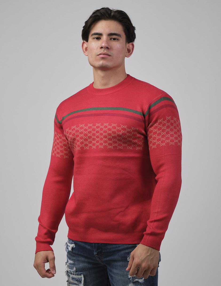 Suéter cuello redondo para hombre 1