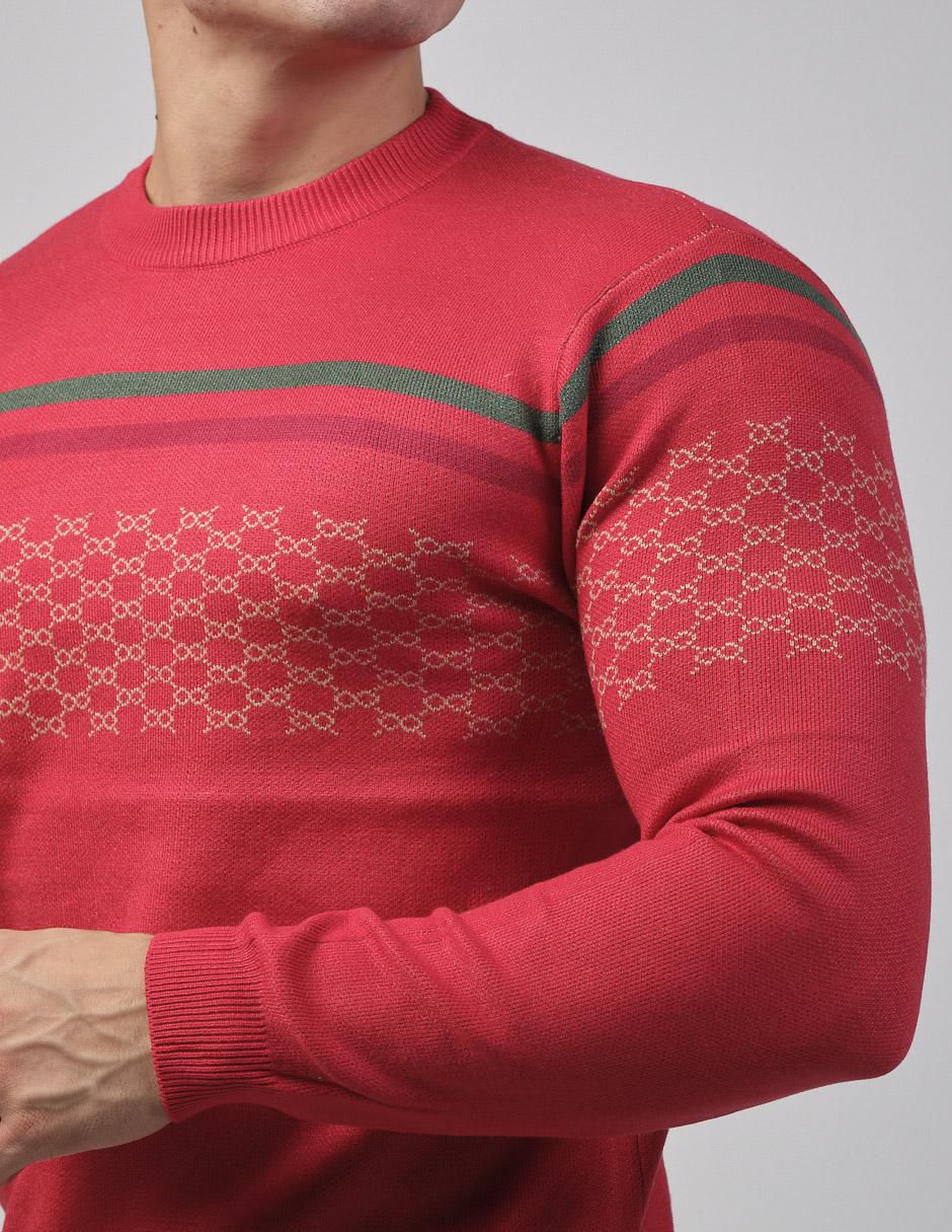 Suéter cuello redondo para hombre 2