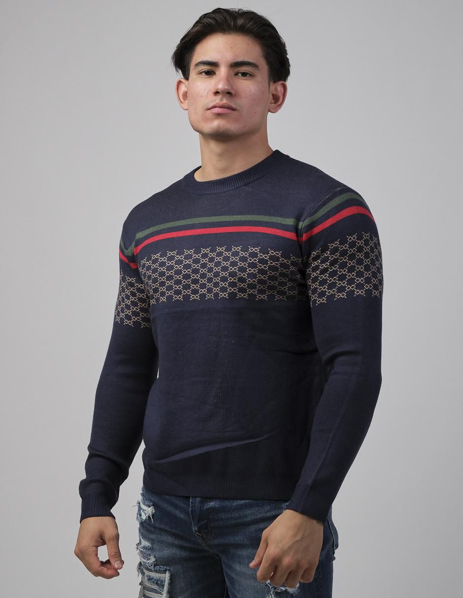 Suéter cuello redondo para hombre Suéter cuello redondo para hombre