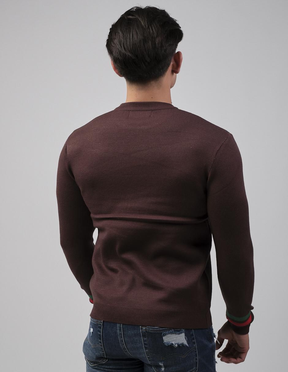 Suéter cuello redondo para hombre 2