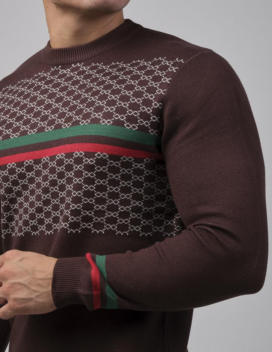 Suéter cuello redondo para hombre 4