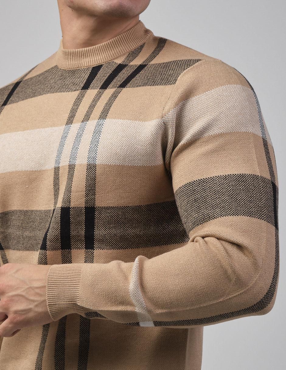 Suéter cuello redondo para hombre 2