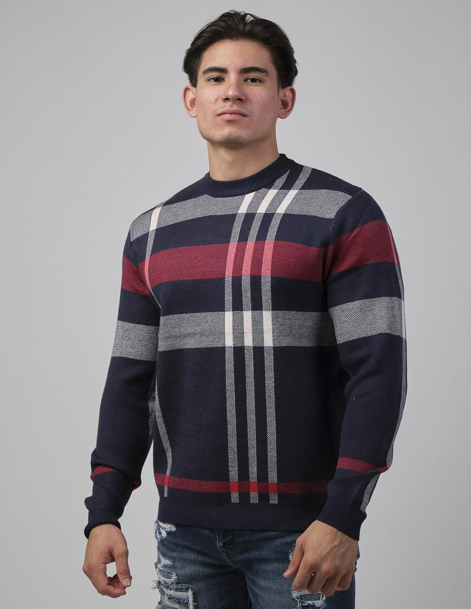 Suéter cuello redondo para hombre Suéter cuello redondo para hombre