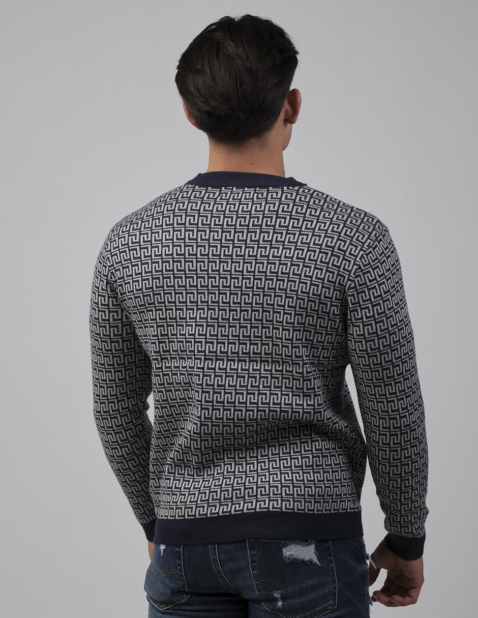 Suéter cuello redondo para hombre 4