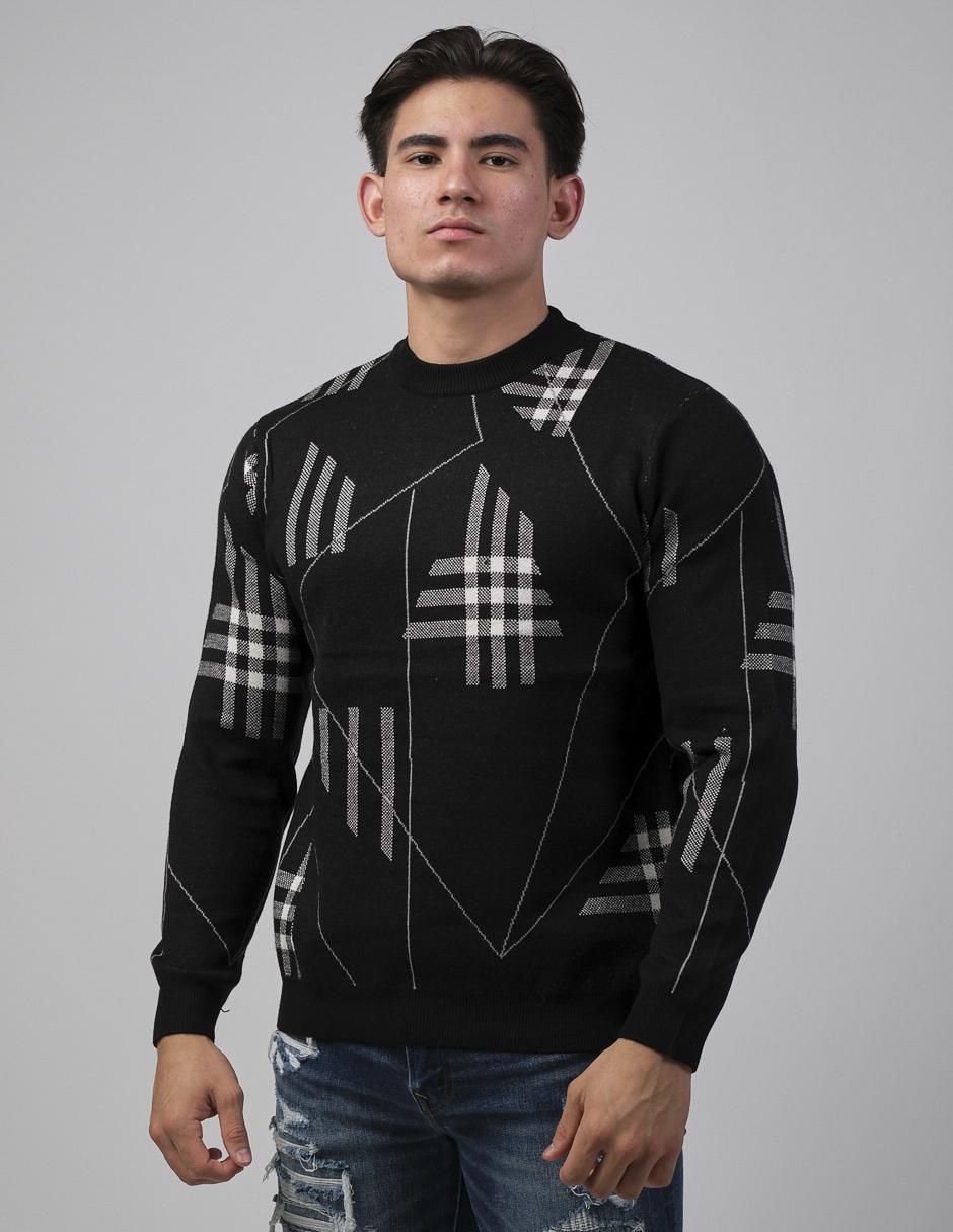 Suéter cuello redondo para hombre Suéter cuello redondo para hombre
