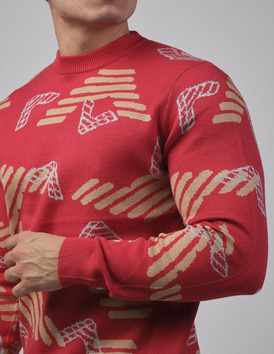 Suéter cuello redondo para hombre 2