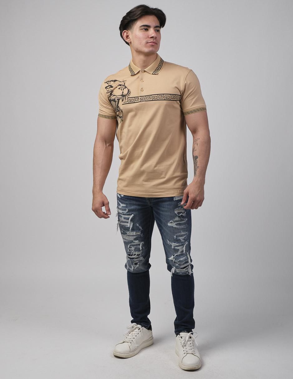 Playera tipo polo para hombre