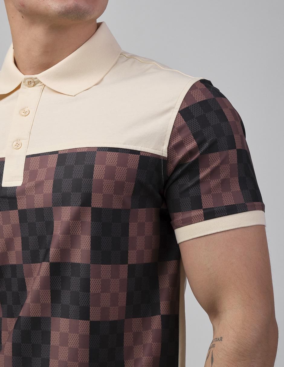 Playera tipo polo para hombre