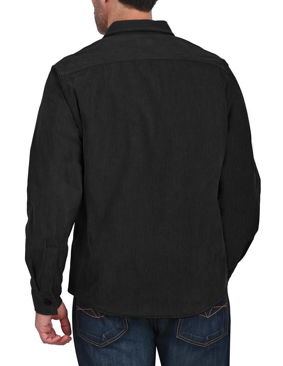 Camisa casual manga larga para hombre 5