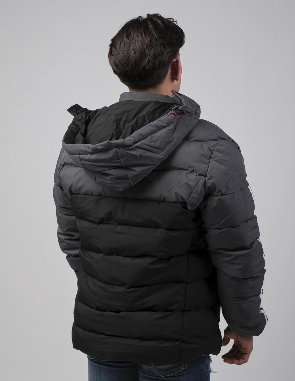 Chamarra casual con capucha para hombre 2