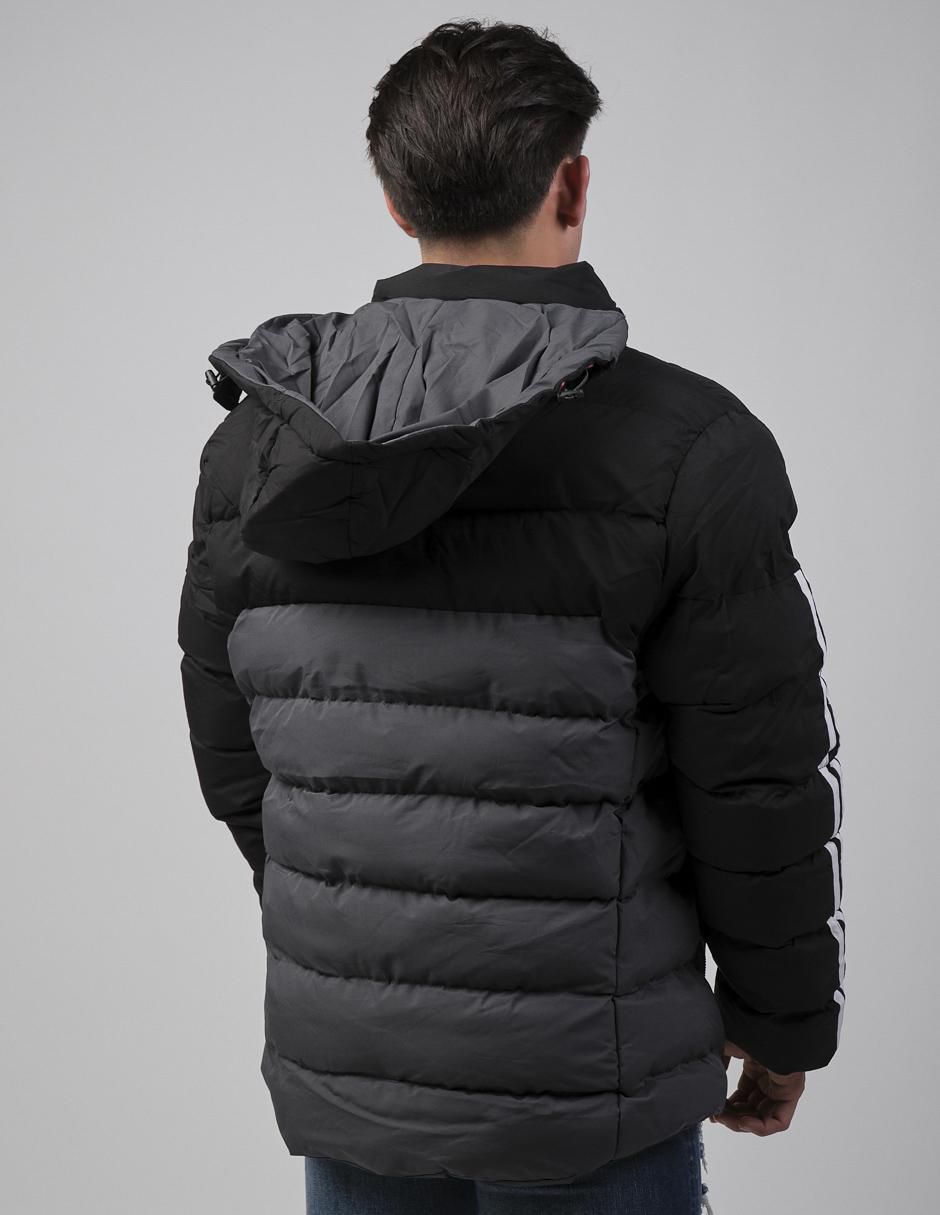 Chamarra casual Benziny con capucha para hombre