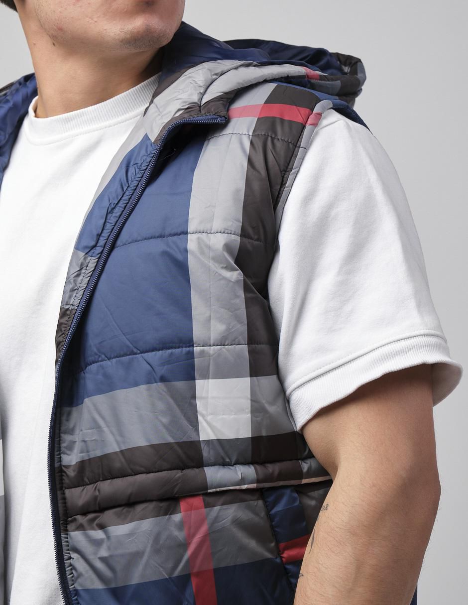 Chaleco con capucha para hombre 4