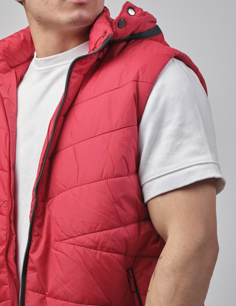 Chaleco con capucha para hombre 4