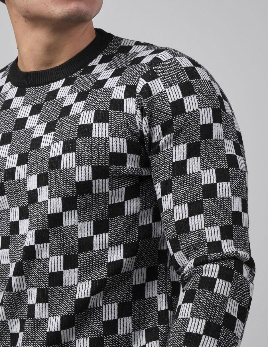Suéter cuello redondo para hombre 4
