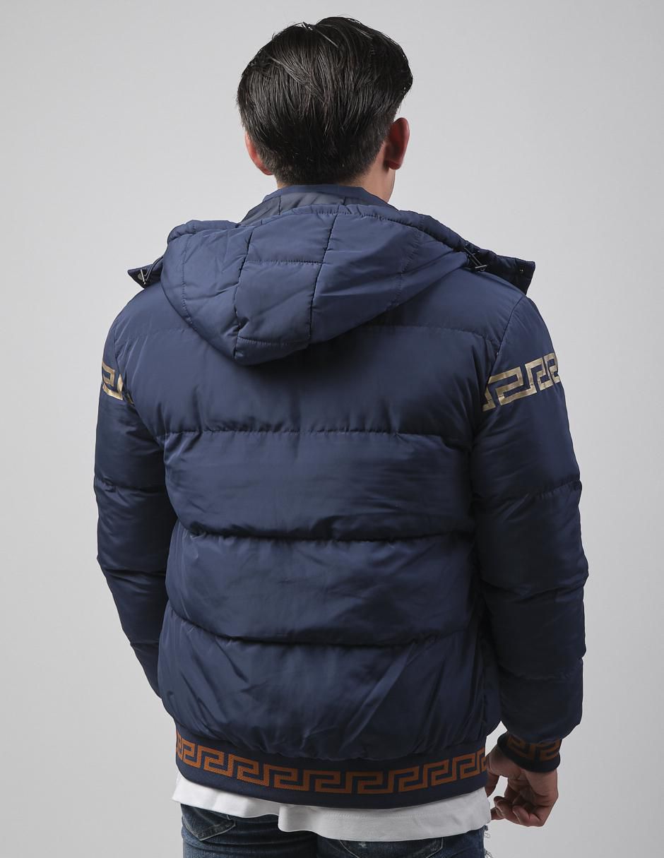 Chamarra casual Moderno con capucha para hombre