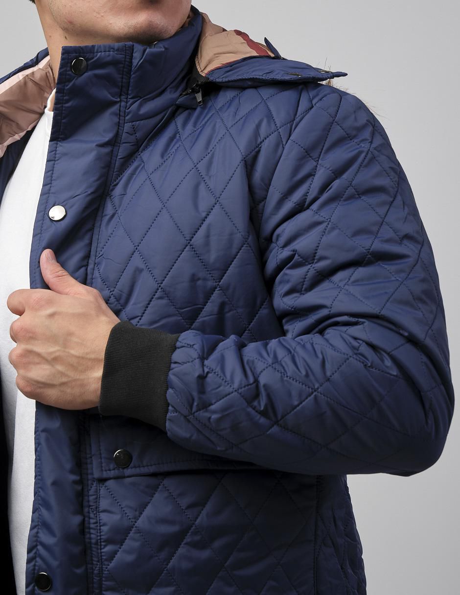 Chamarra casual con capucha para hombre 4