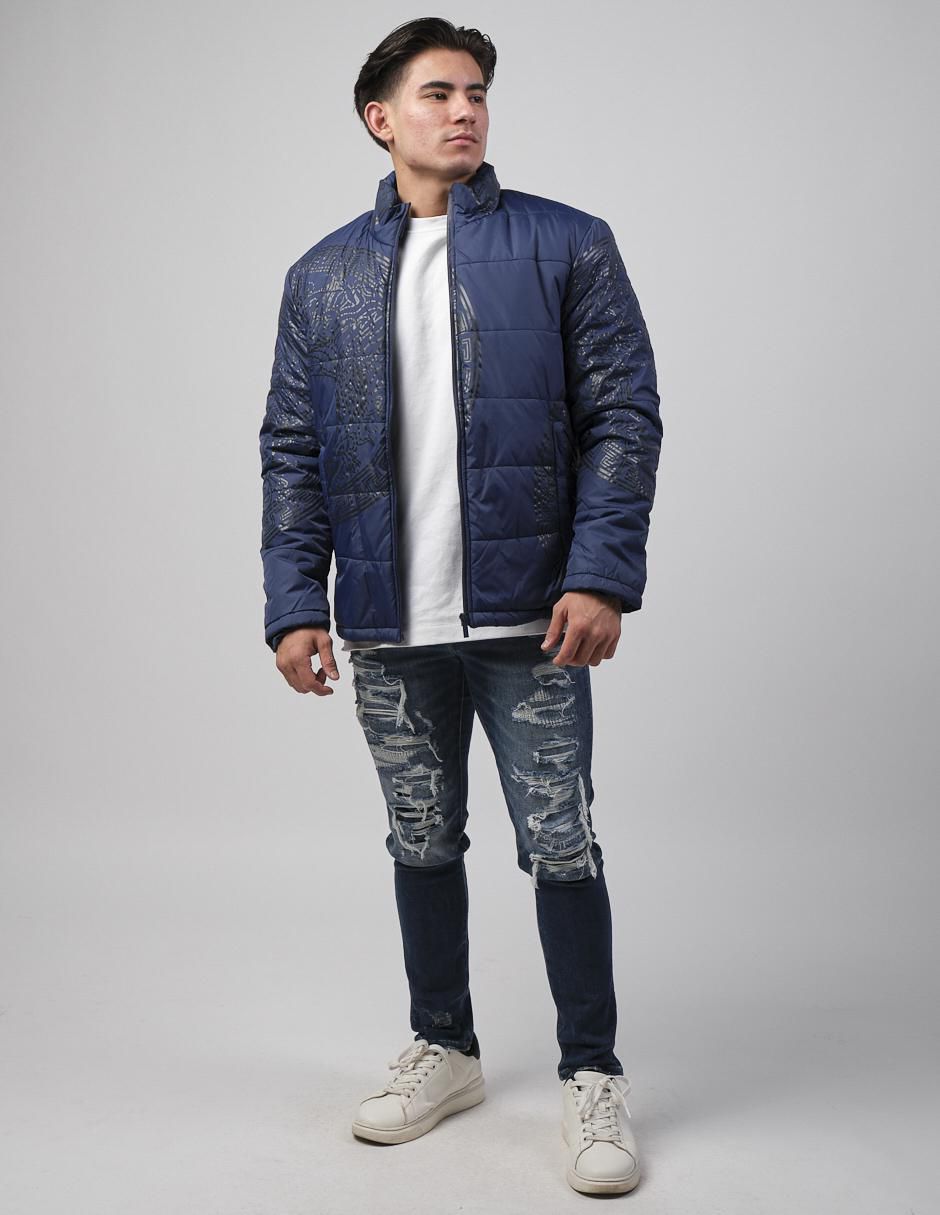 Chamarra casual con bolsillos para hombre 3