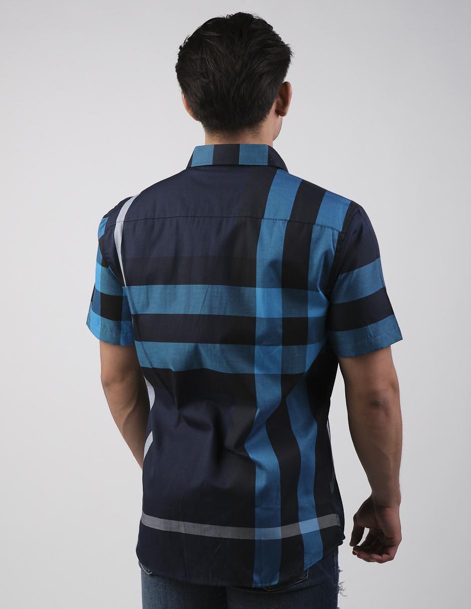 Camisa casual manga corta para hombre 3