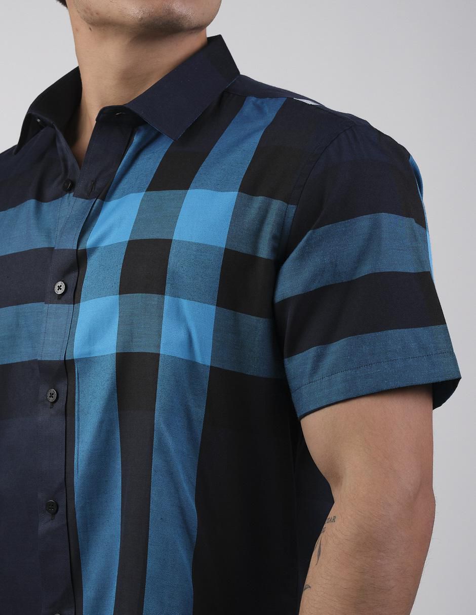 Camisa casual manga corta para hombre 2