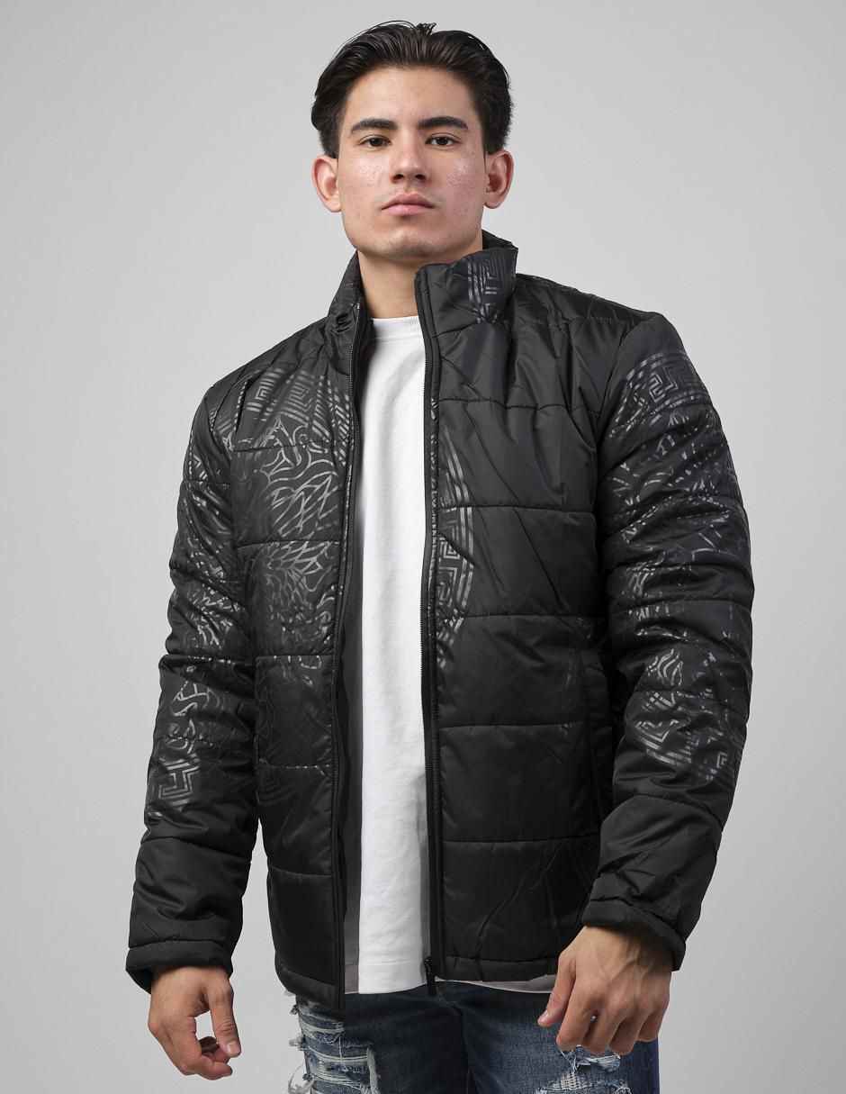 Chamarra casual con bolsillos para hombre