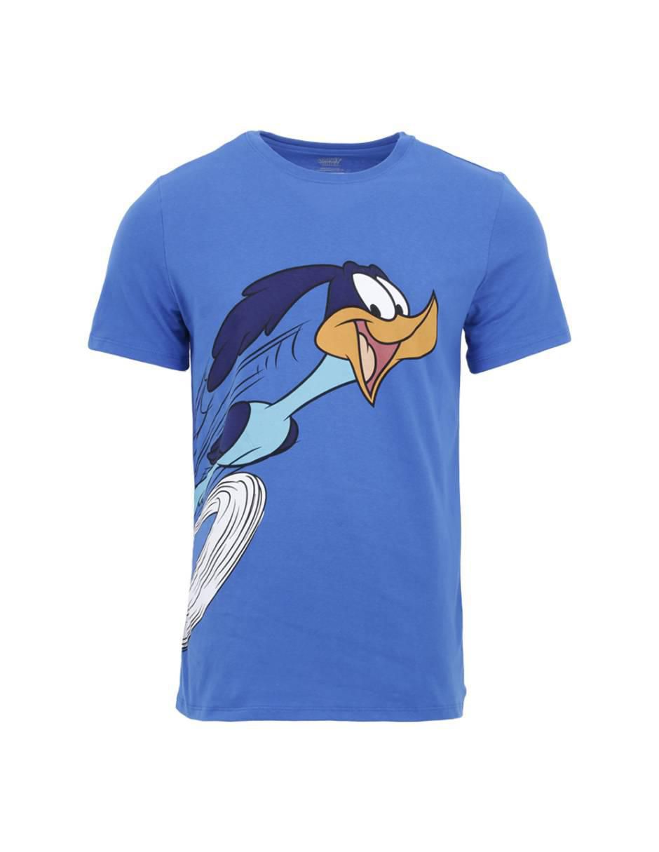Playera Correcaminos cuello redondo para hombre Playera Correcaminos cuello redondo para hombre