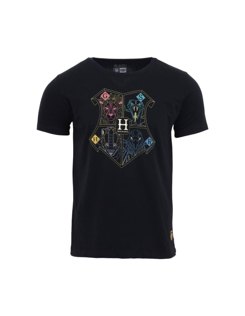 Playera Harry Potter Golden cuello redondo para hombre Playera Harry Potter Golden cuello redondo para hombre