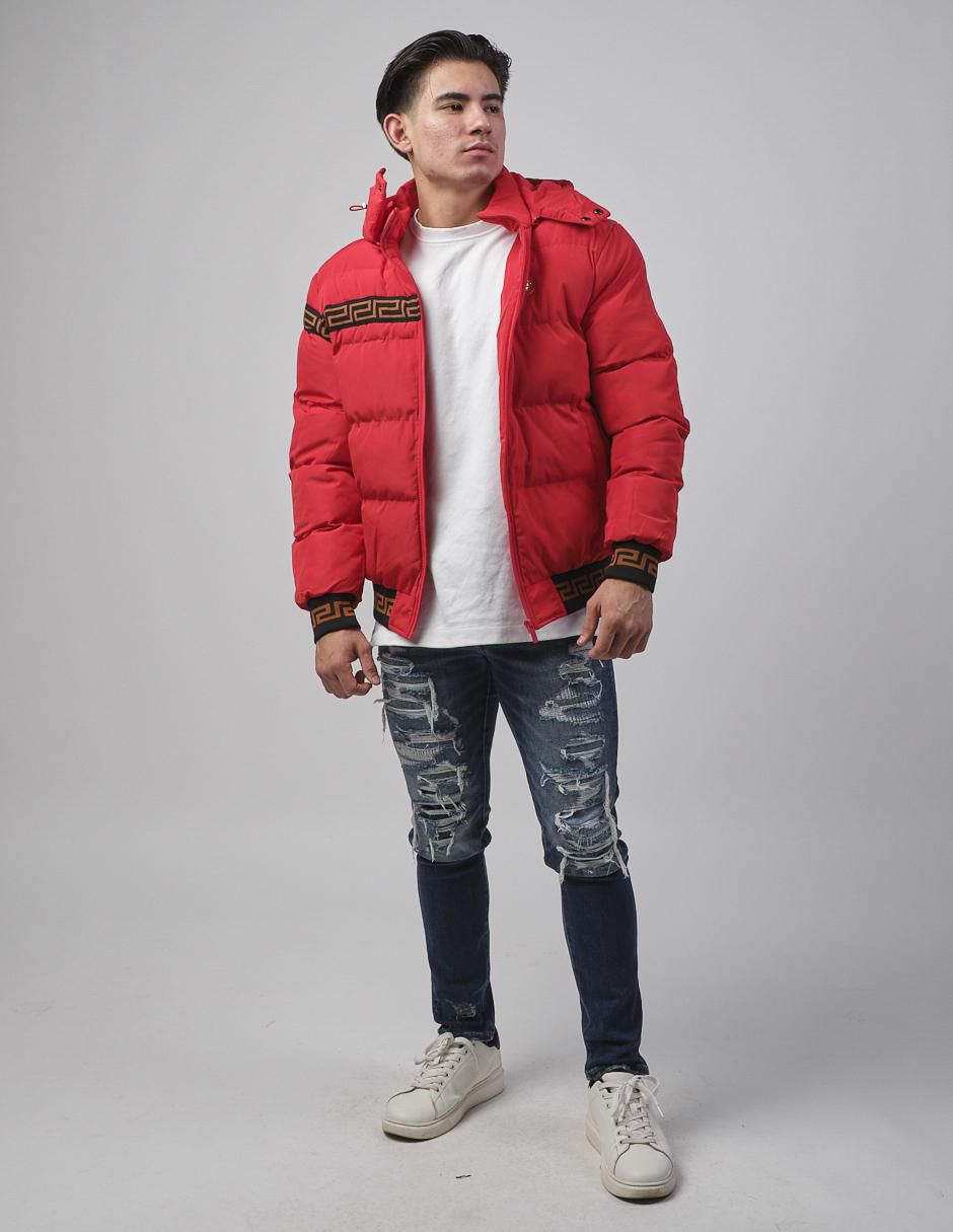 Chamarra casual Moderno con capucha para hombre