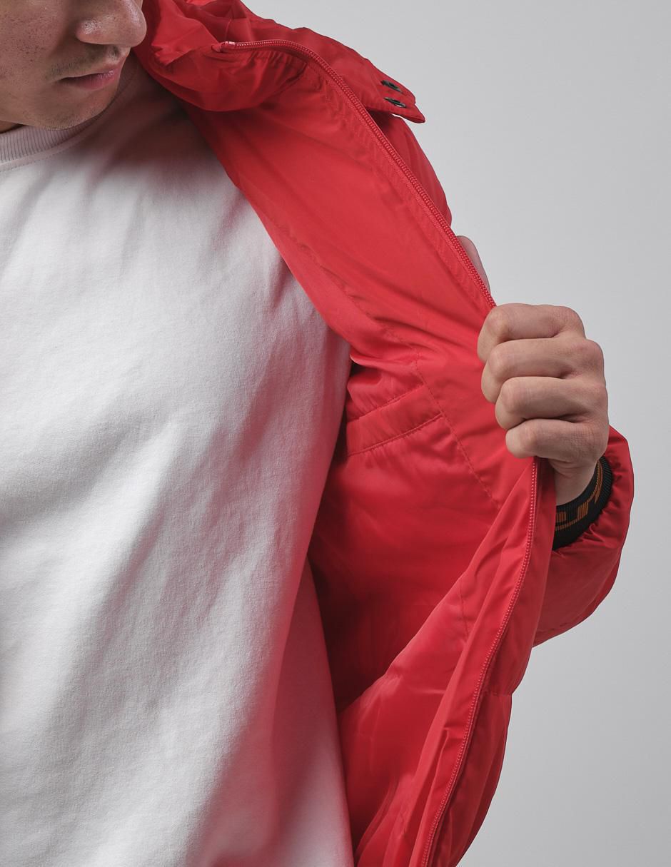 Chamarra casual Moderno con capucha para hombre