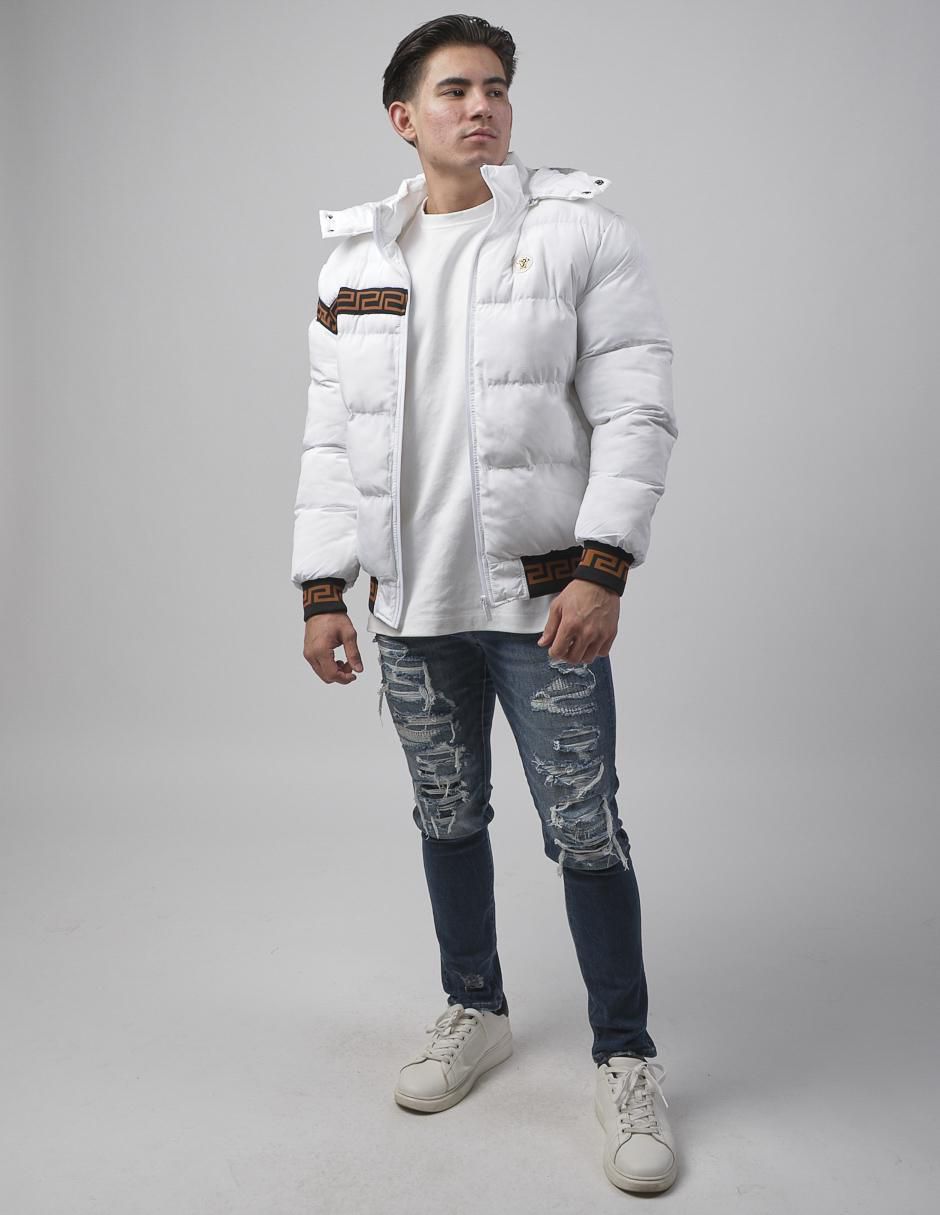 Chamarra casual con capucha para hombre 3