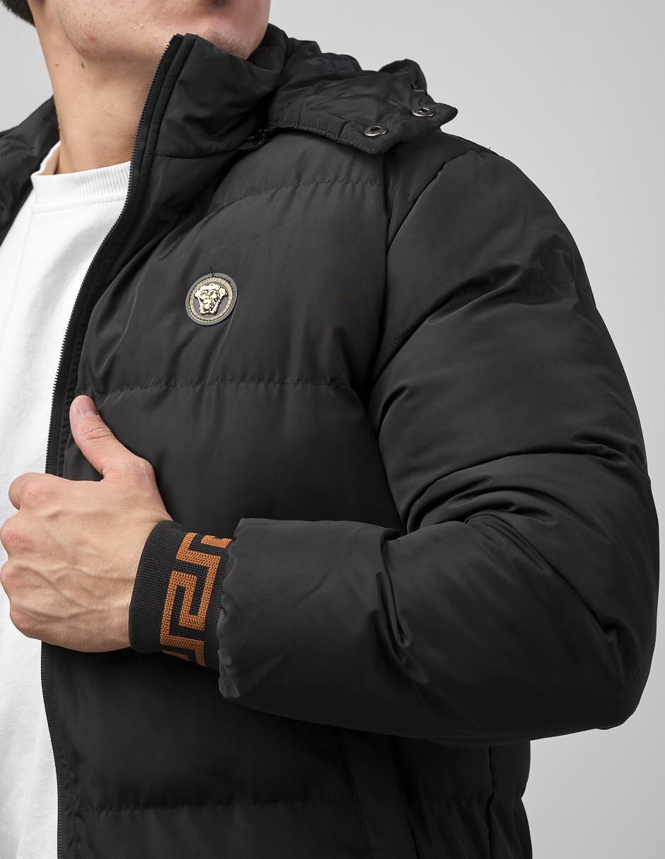Chamarra casual con capucha para hombre 4