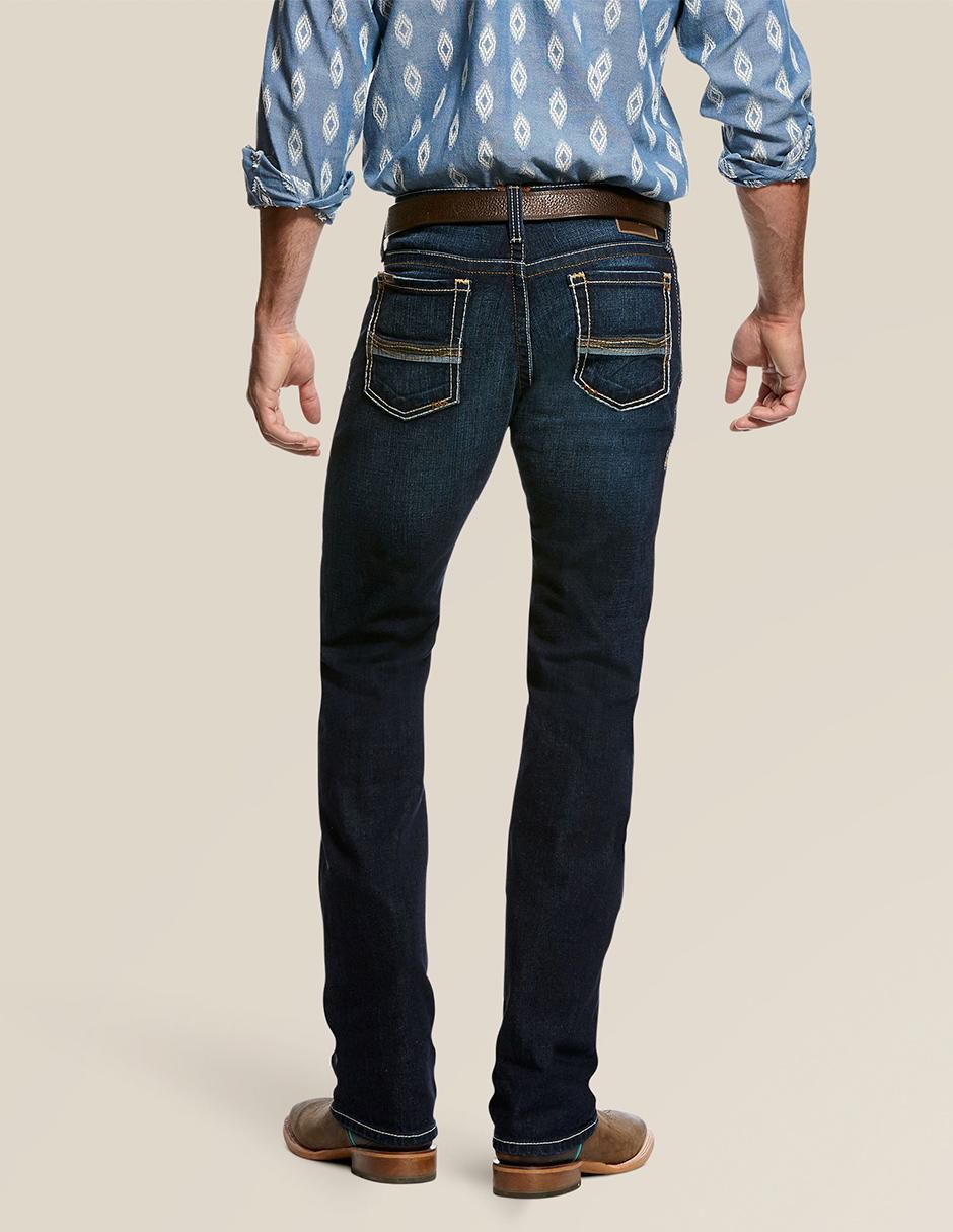 Jeans boot deslavado para hombre 5