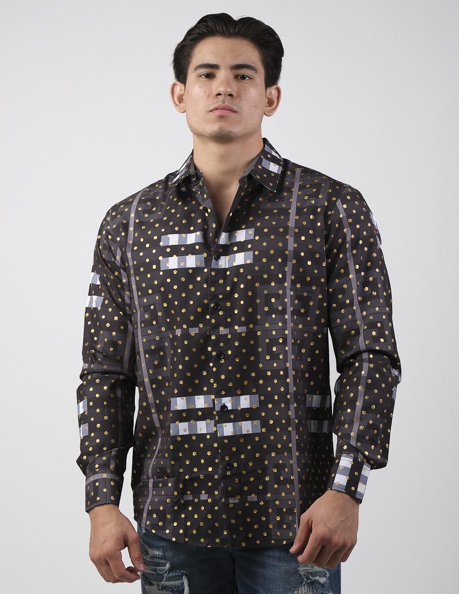 Camisa casual manga larga para hombre Camisa casual manga larga para hombre