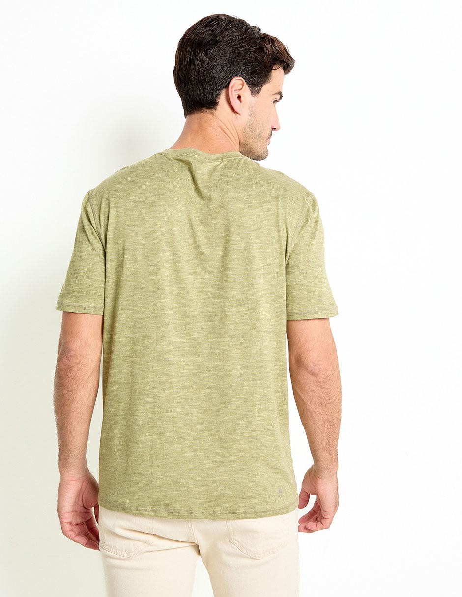 Playera cuello redondo para hombre