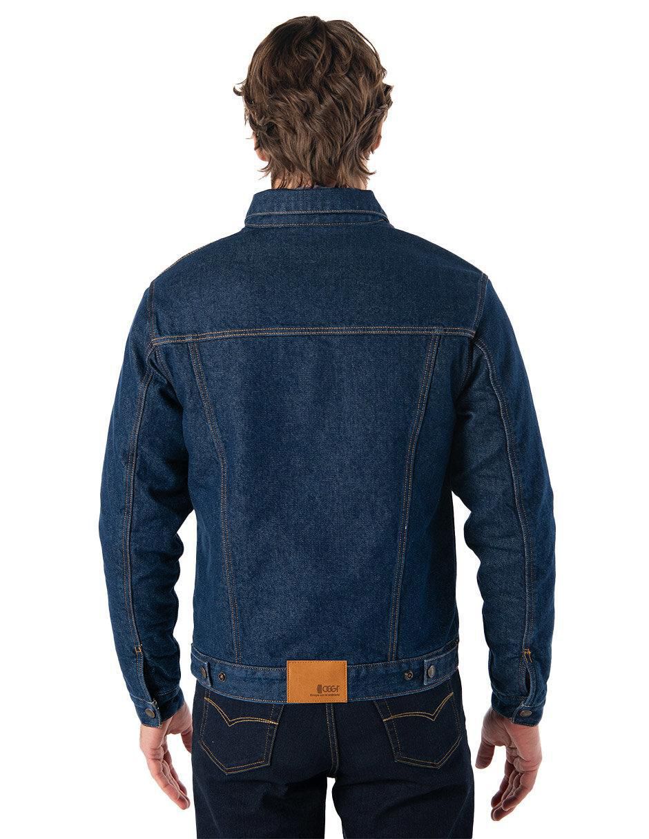 Chamarra casual Oggi Jeans con bolsillos para hombre