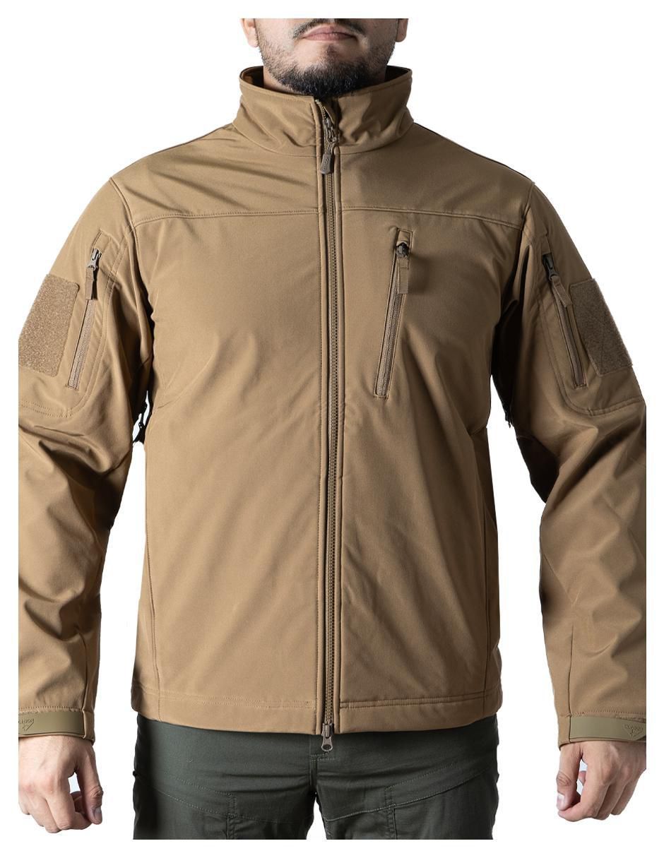 Chamarra casual con bolsillos para hombre