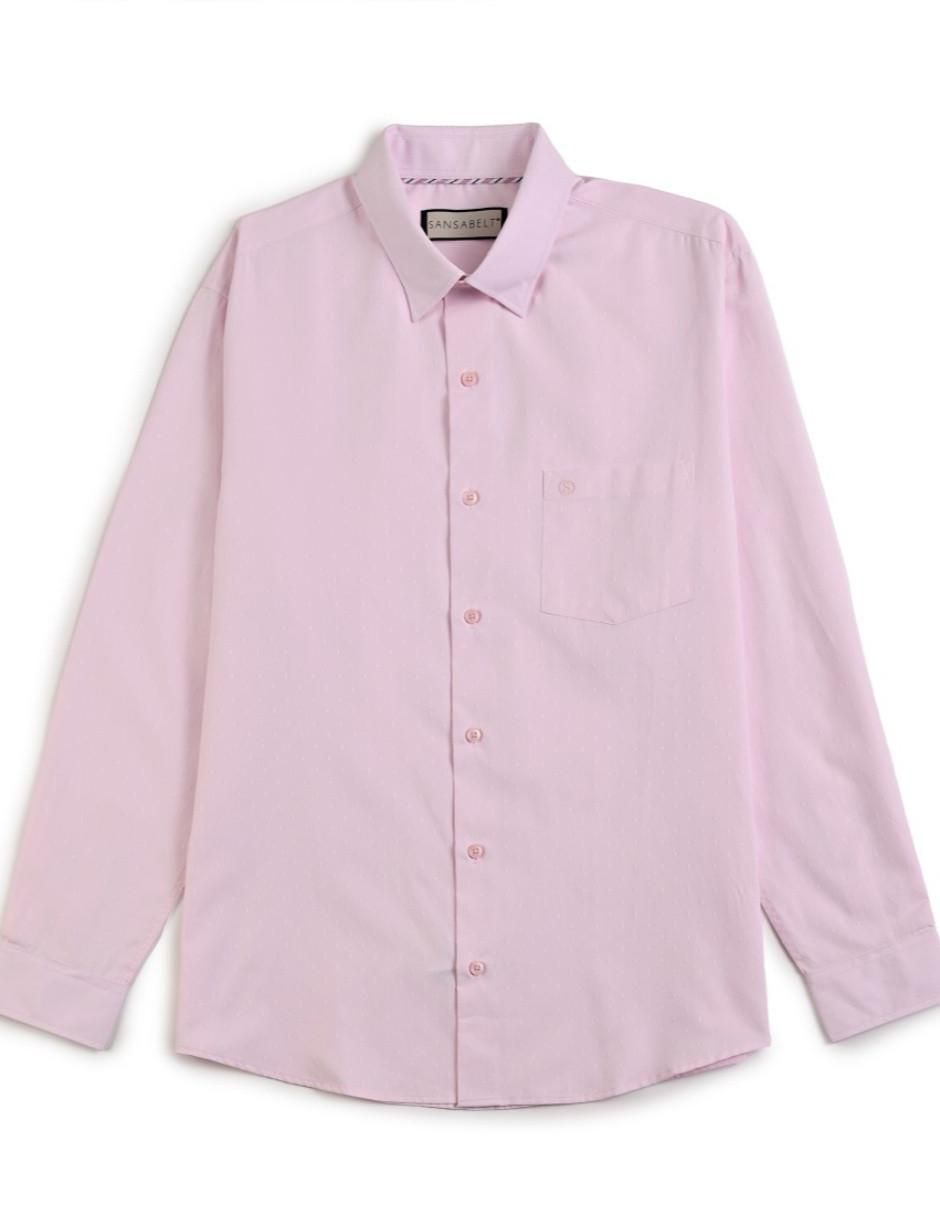 Camisa casual manga larga para hombre 2