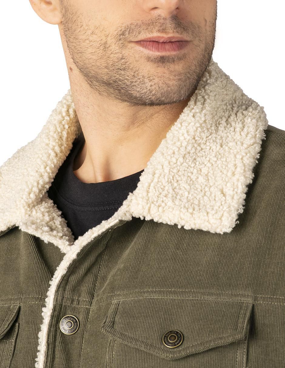 Chamarra casual Greenlander con bolsillos para hombre