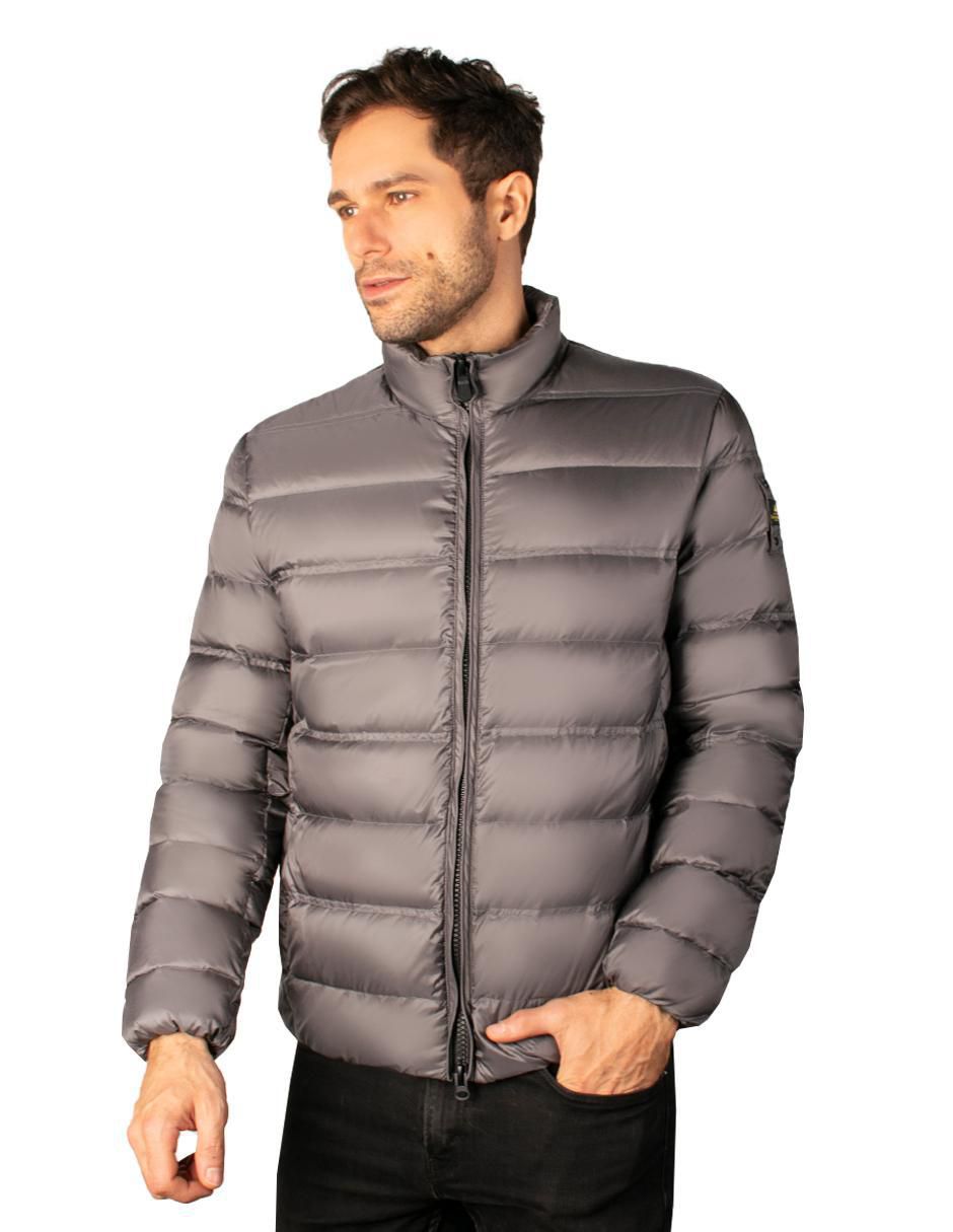 Chamarra acolchada capitonada para hombre 3
