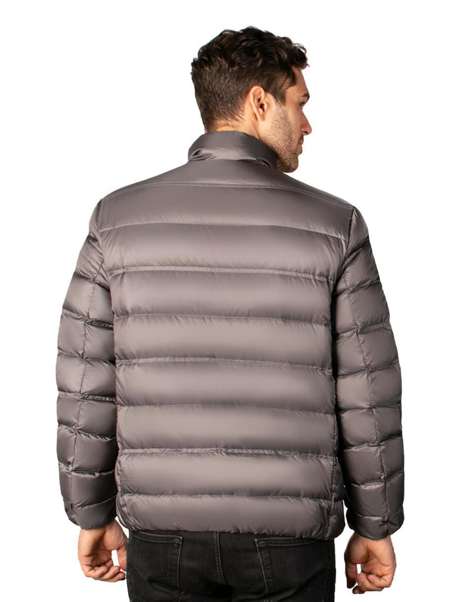 Chamarra acolchada capitonada para hombre 4