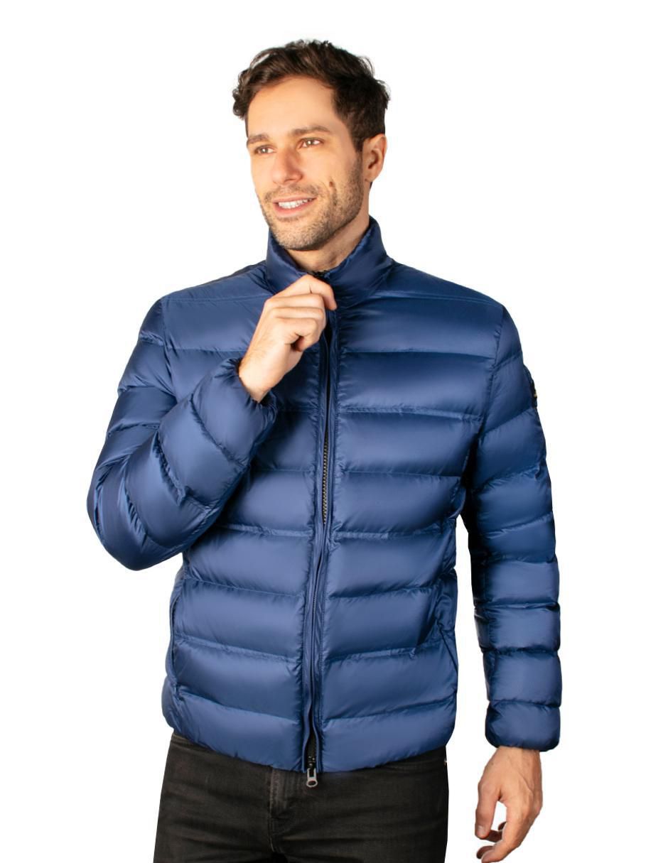 Chamarra acolchada capitonada para hombre 1