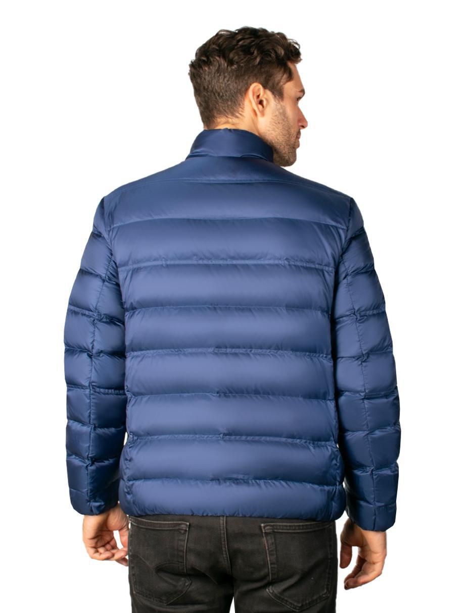 Chamarra acolchada capitonada para hombre 4