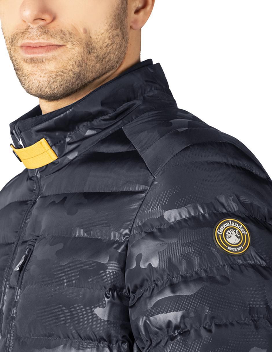 Chamarra acolchada impermeable capitonada para hombre 5