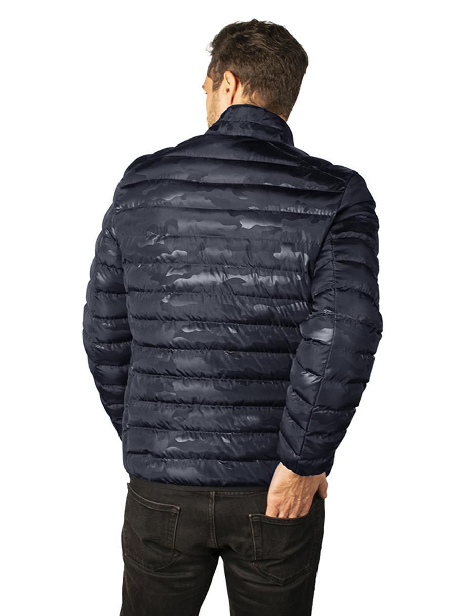 Chamarra acolchada impermeable capitonada para hombre 6