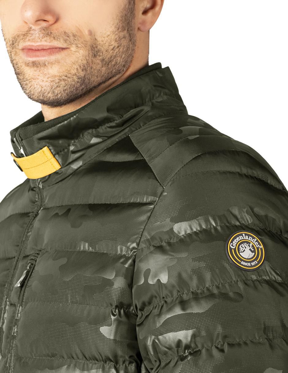 Chamarra acolchada impermeable capitonada para hombre 5