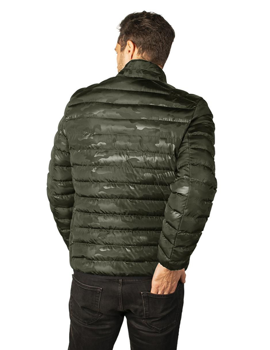 Chamarra acolchada impermeable capitonada para hombre 6