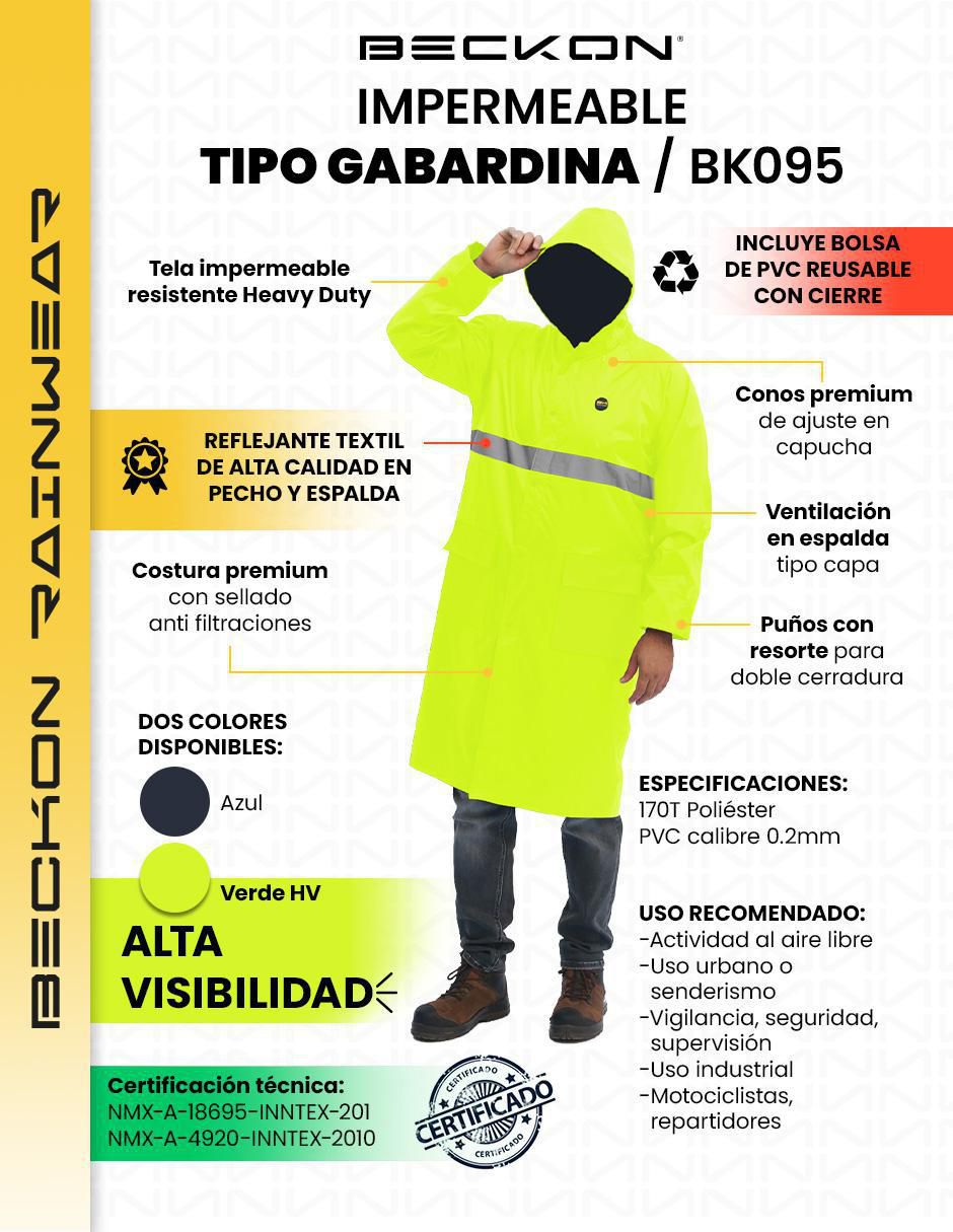 Impermeable para hombre 7
