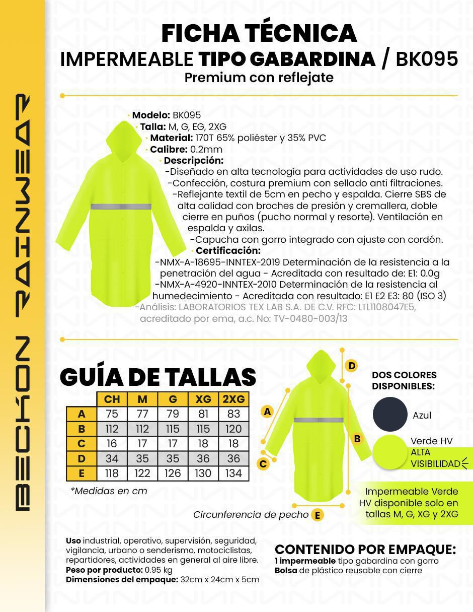 Impermeable para hombre 6